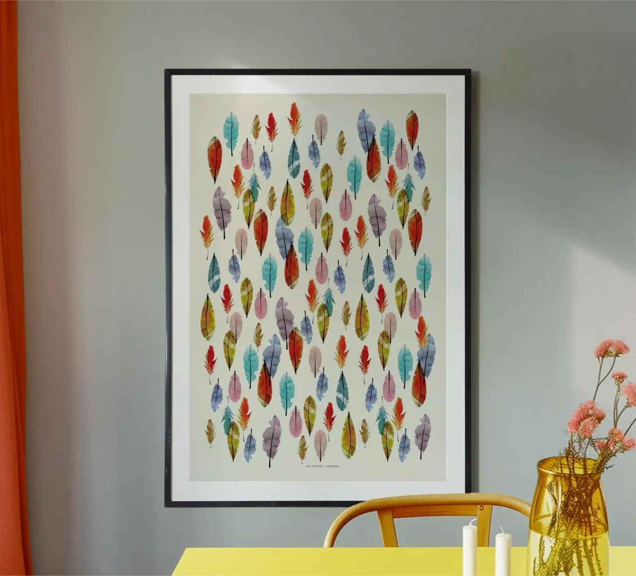 Feathers poster da The Wall Shop