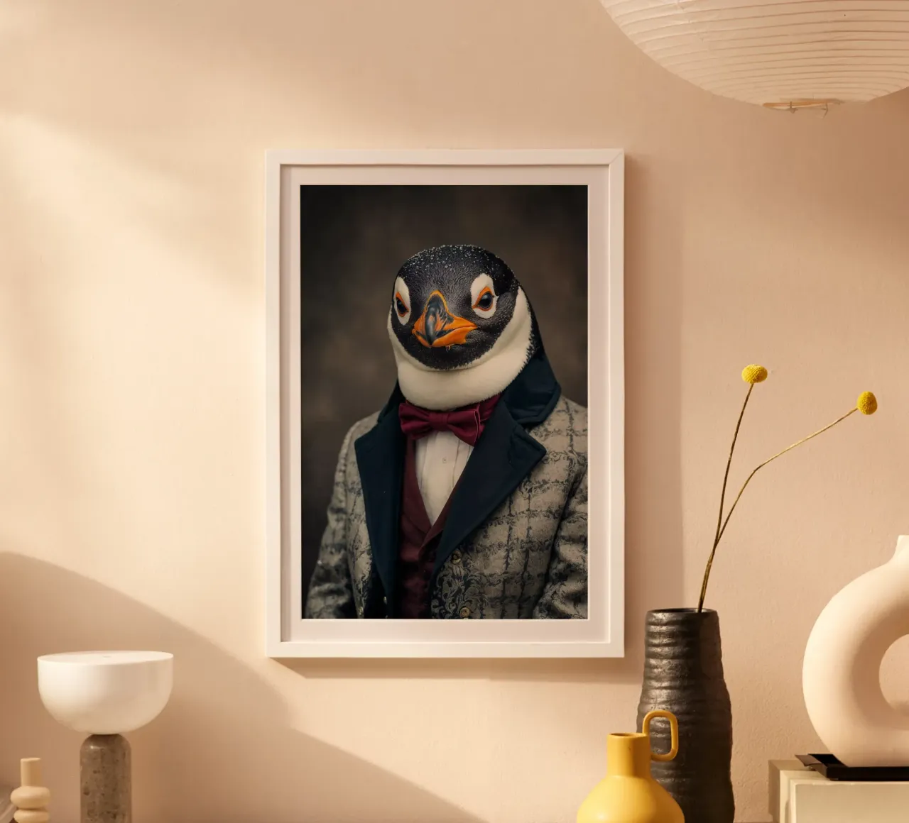 Sir Percival il pinguino - Aristocratico artico poster da Beasts of Nobility