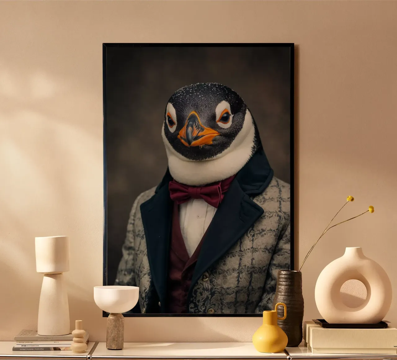 Sir Percival il pinguino - Aristocratico artico poster da Beasts of Nobility
