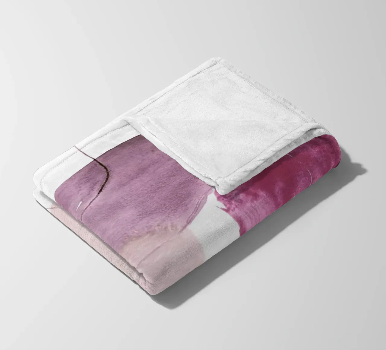 abstract color & shape coperta in pile da IRIS LEHNHARDT FINE ART