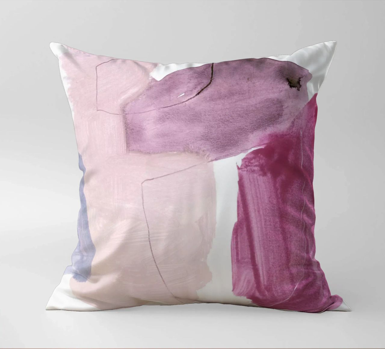 abstract color & shape cuscino da IRIS LEHNHARDT FINE ART