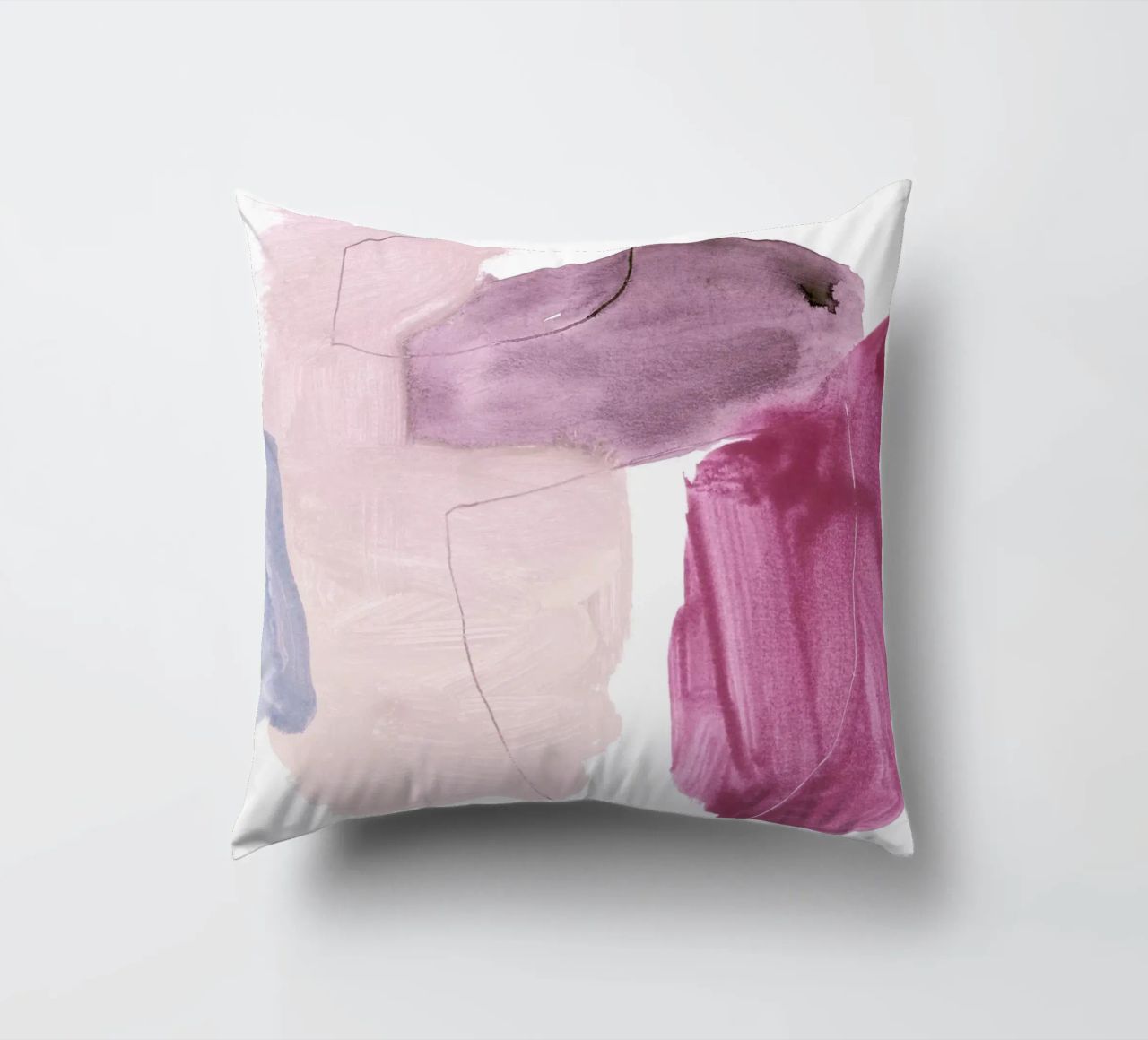abstract color & shape cuscino da IRIS LEHNHARDT FINE ART