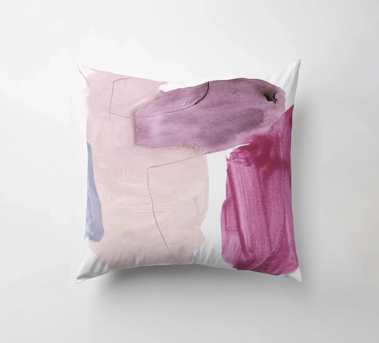 abstract color & shape cuscino da IRIS LEHNHARDT FINE ART
