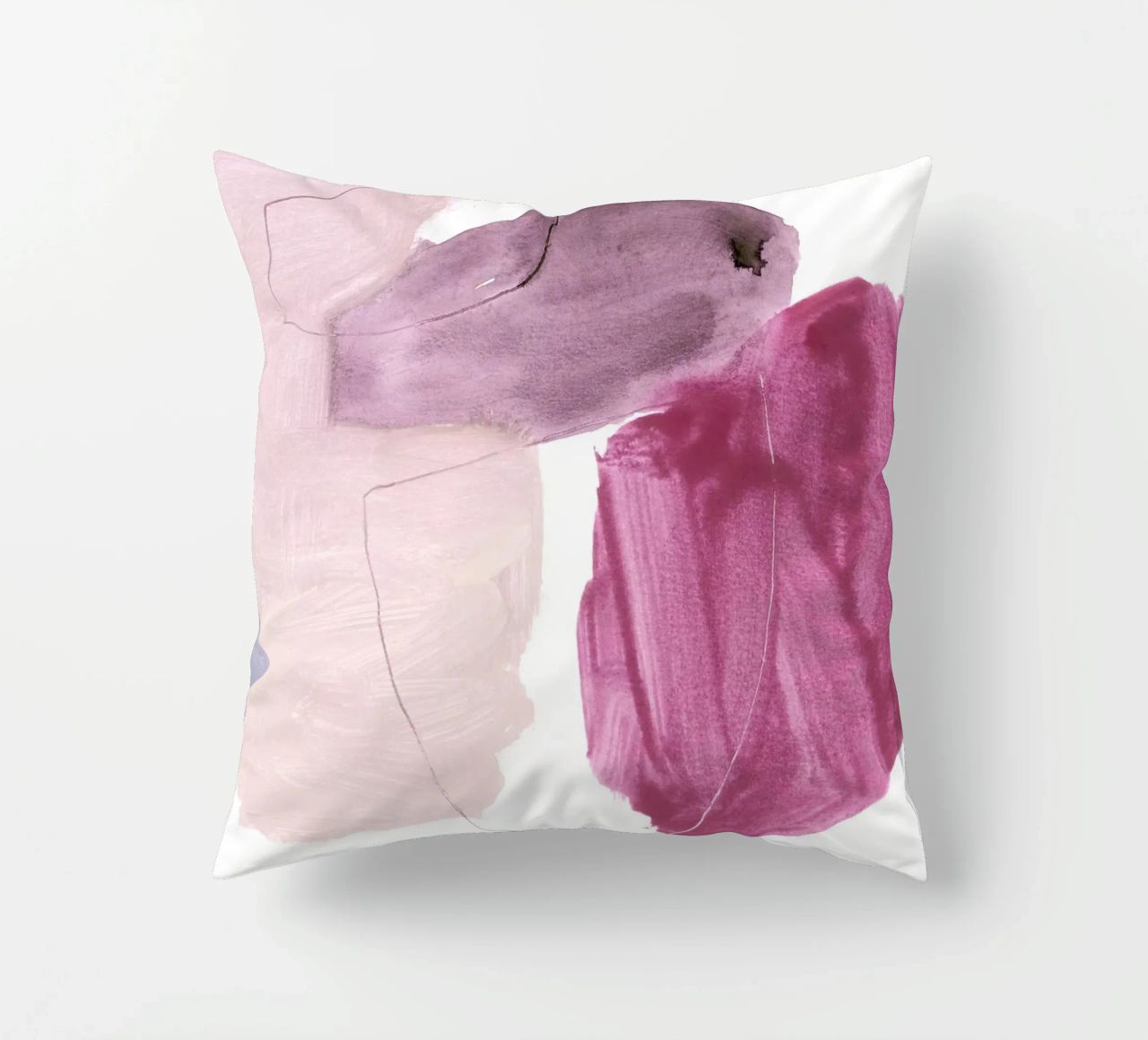 abstract color & shape cuscino da IRIS LEHNHARDT FINE ART