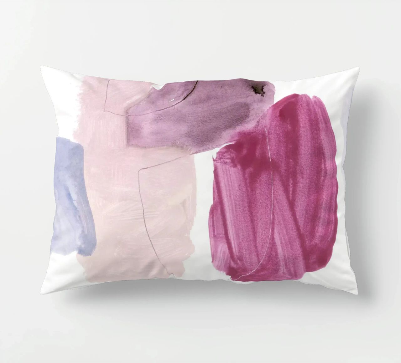 abstract color & shape cuscino da IRIS LEHNHARDT FINE ART