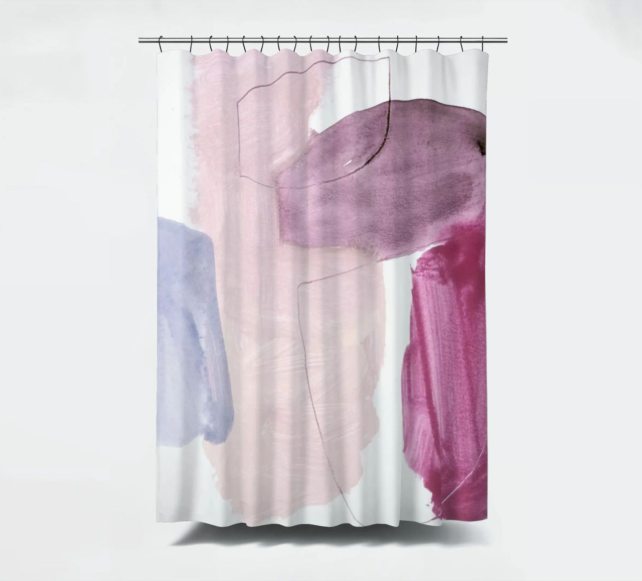 abstract color & shape tenda da doccia da IRIS LEHNHARDT FINE ART