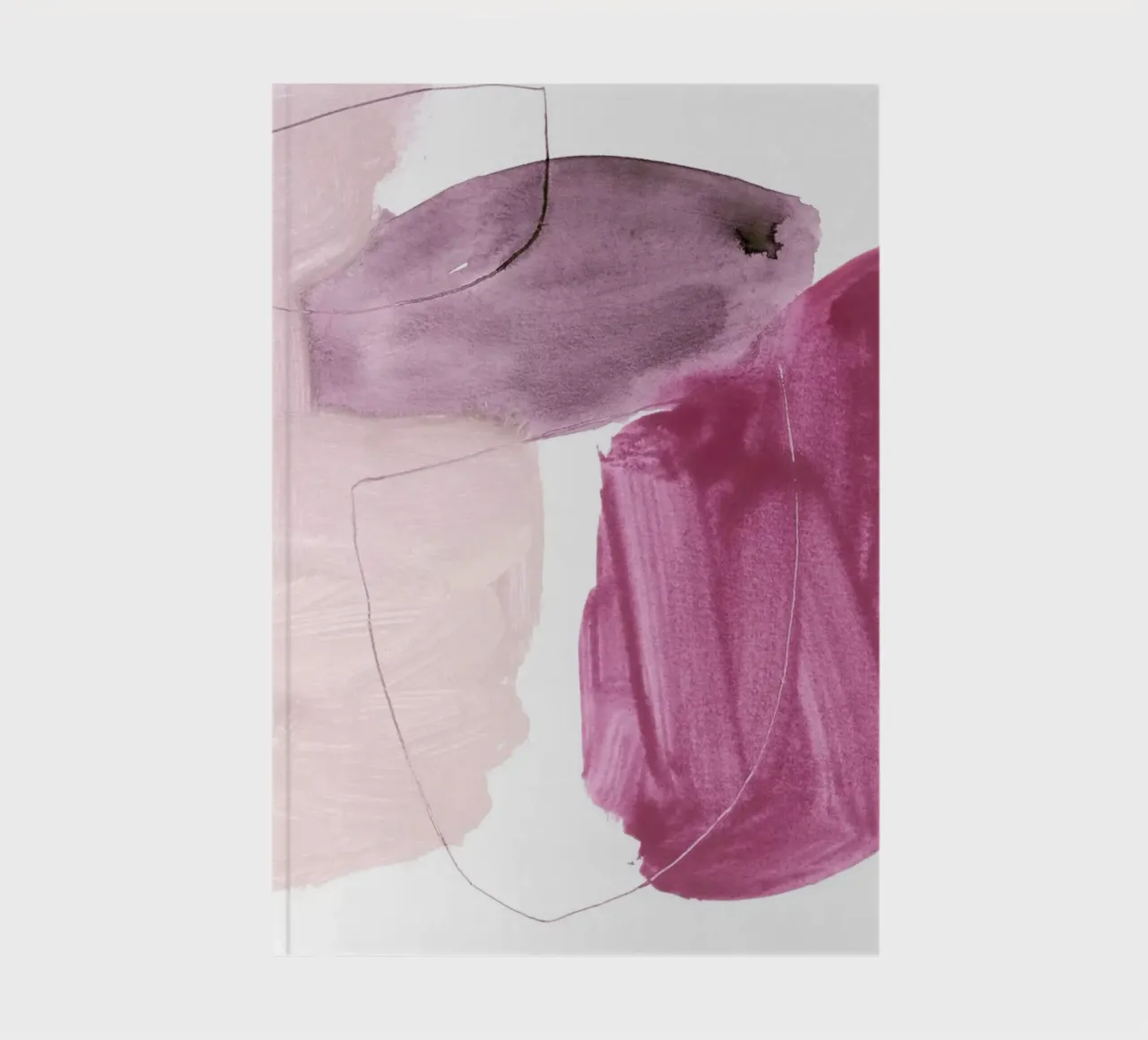 abstract color & shape notebook by IRIS LEHNHARDT FINE ART