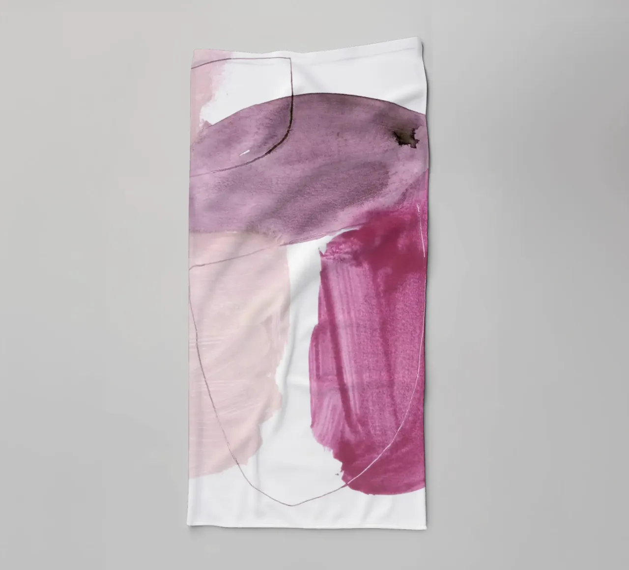 abstract color & shape asciugamano da bagno da IRIS LEHNHARDT FINE ART