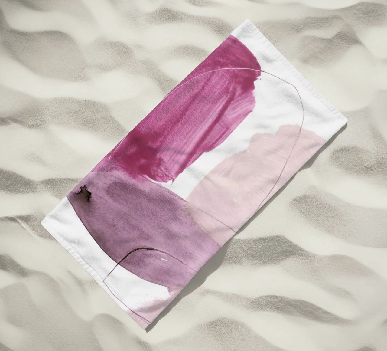 abstract color & shape telo mare da IRIS LEHNHARDT FINE ART