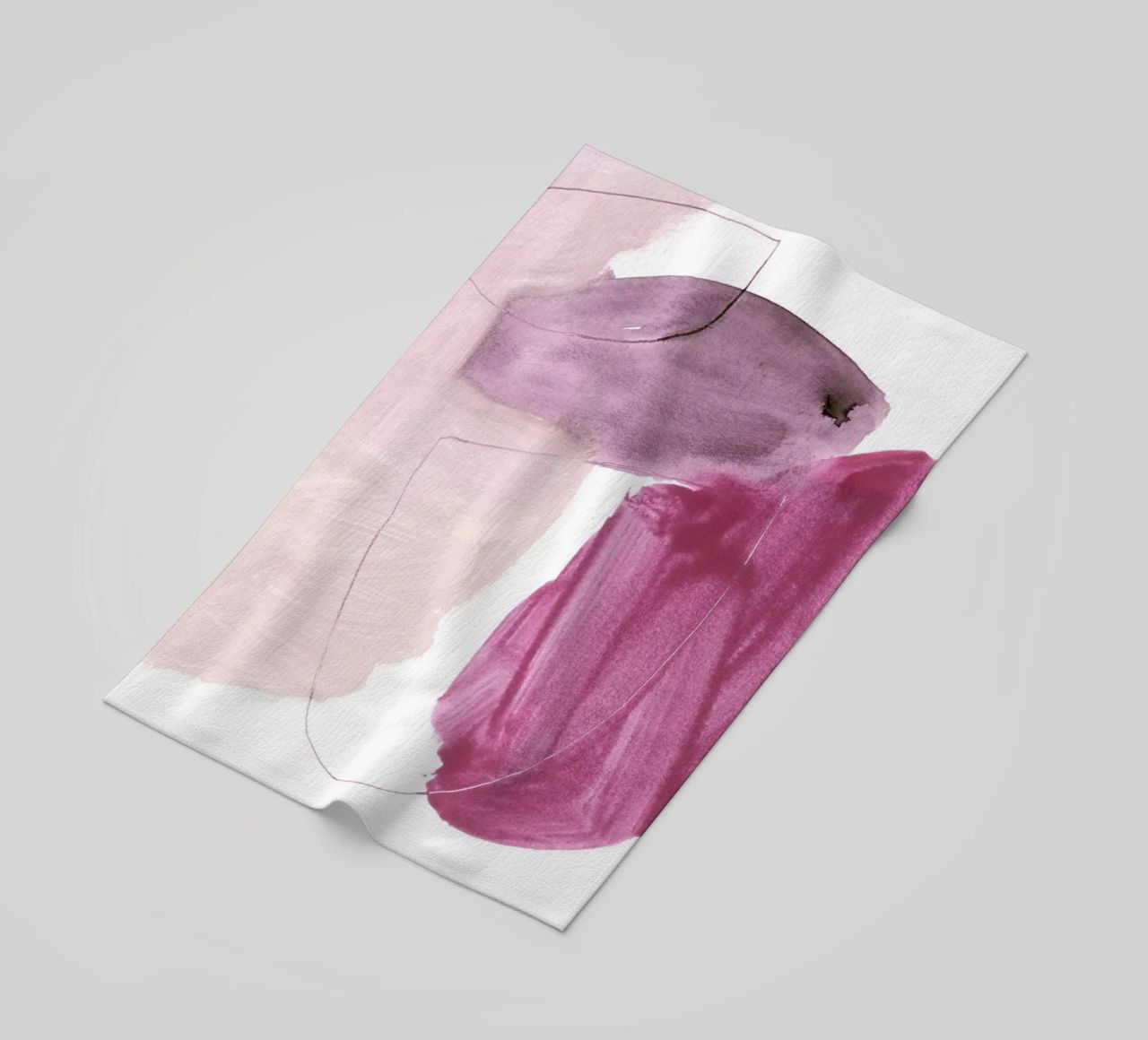 abstract color & shape telo mare da IRIS LEHNHARDT FINE ART