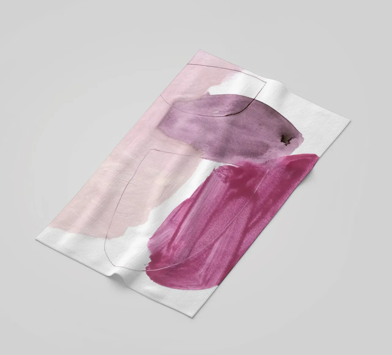 abstract color & shape telo mare da IRIS LEHNHARDT FINE ART