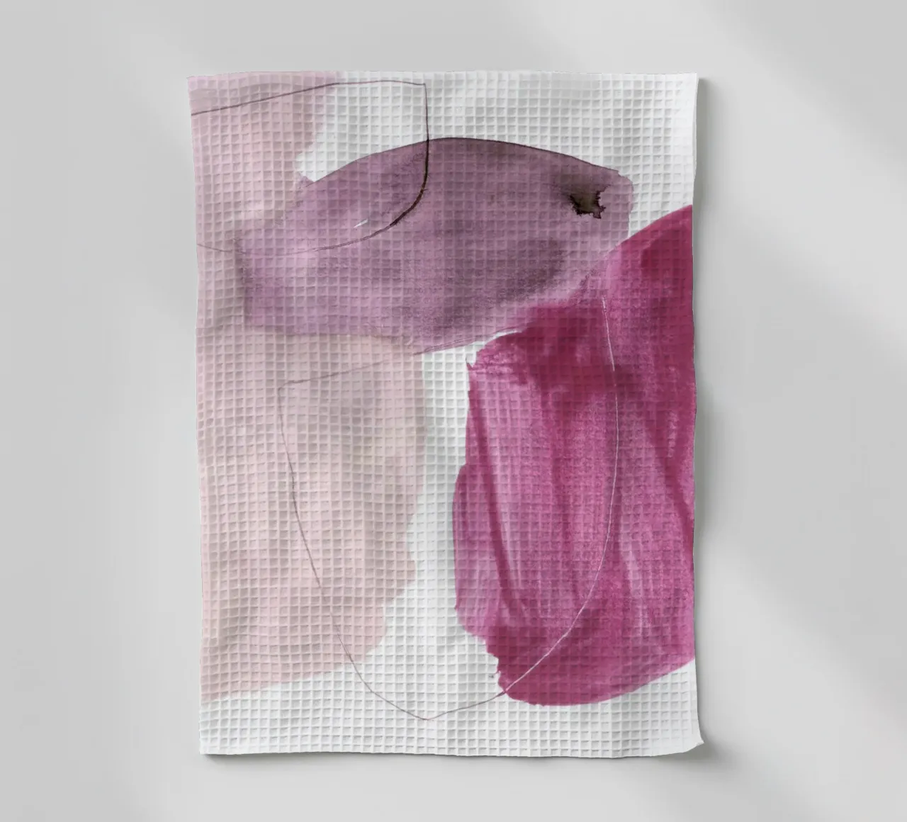 abstract color & shape paño de cocina de IRIS LEHNHARDT FINE ART