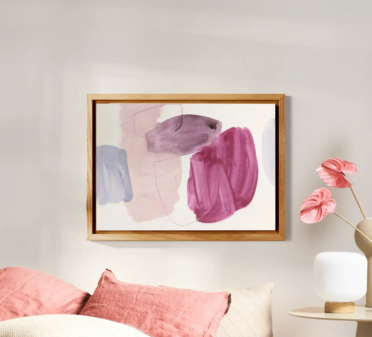 abstract color & shape pannello forex da IRIS LEHNHARDT FINE ART