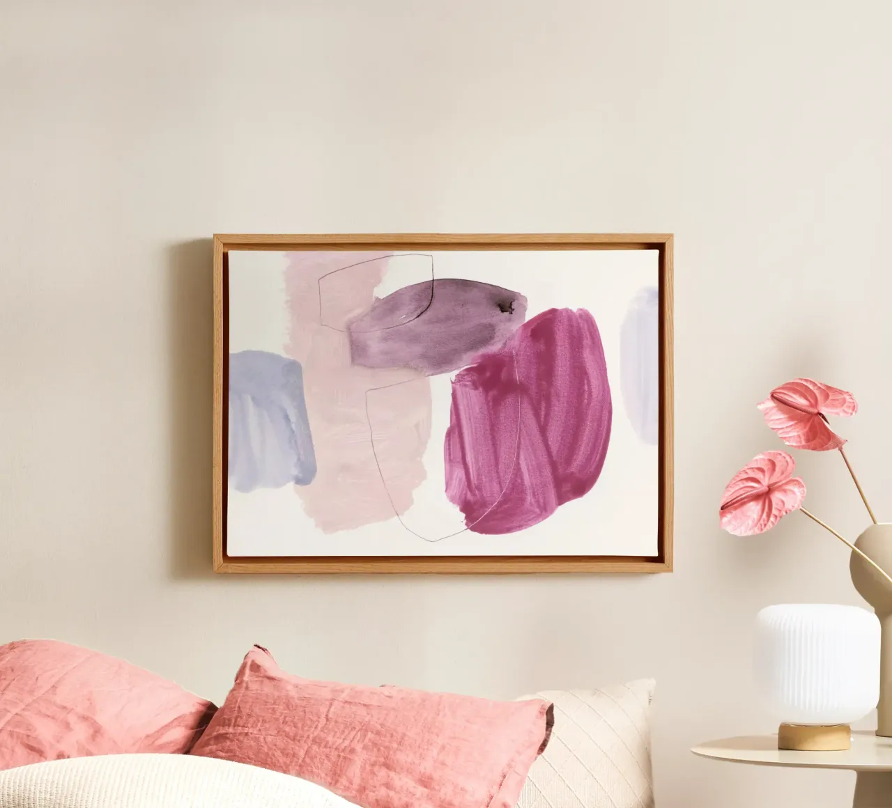 abstract color & shape tela da IRIS LEHNHARDT FINE ART