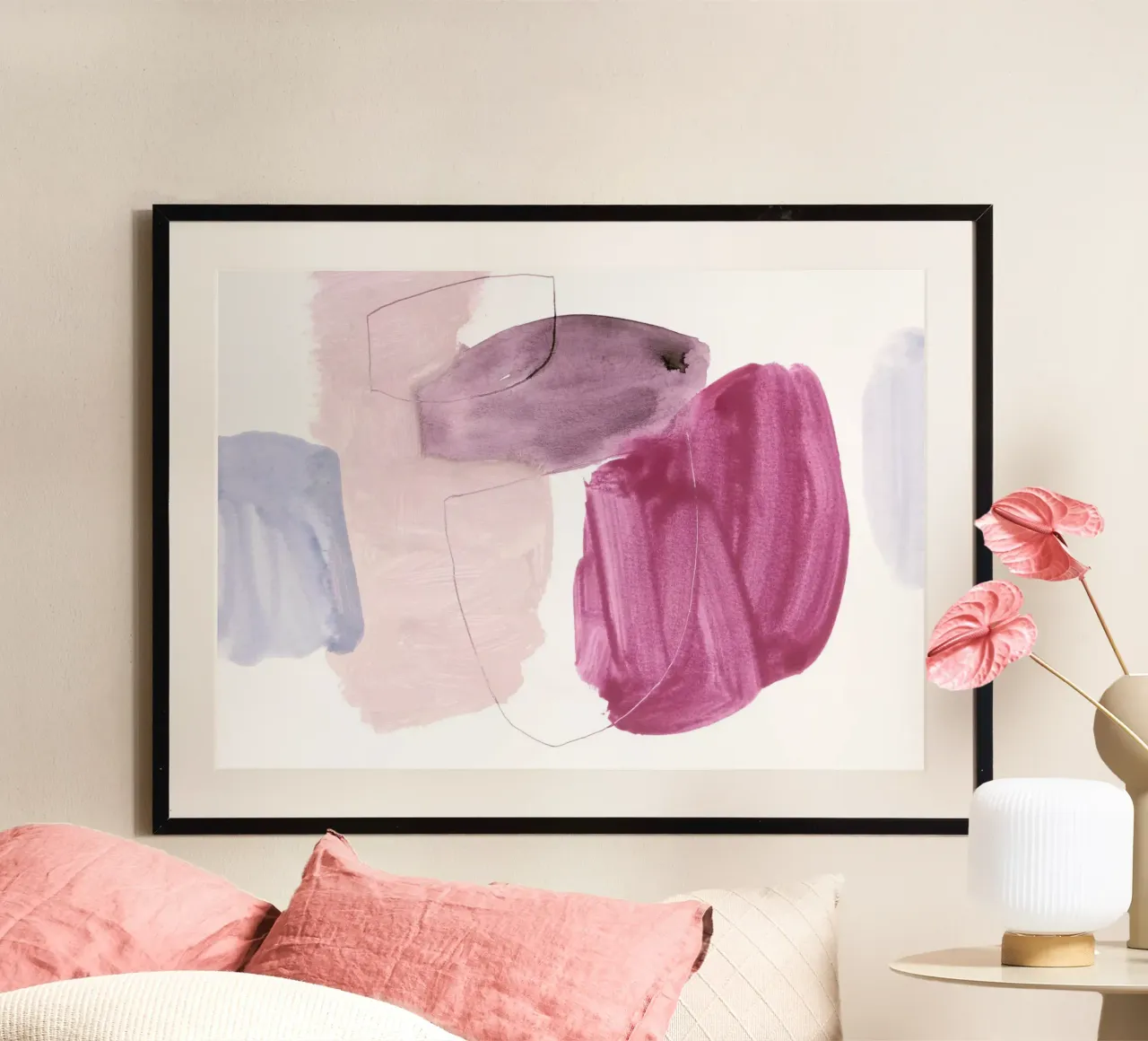 abstract color & shape carta hahnemühle da IRIS LEHNHARDT FINE ART