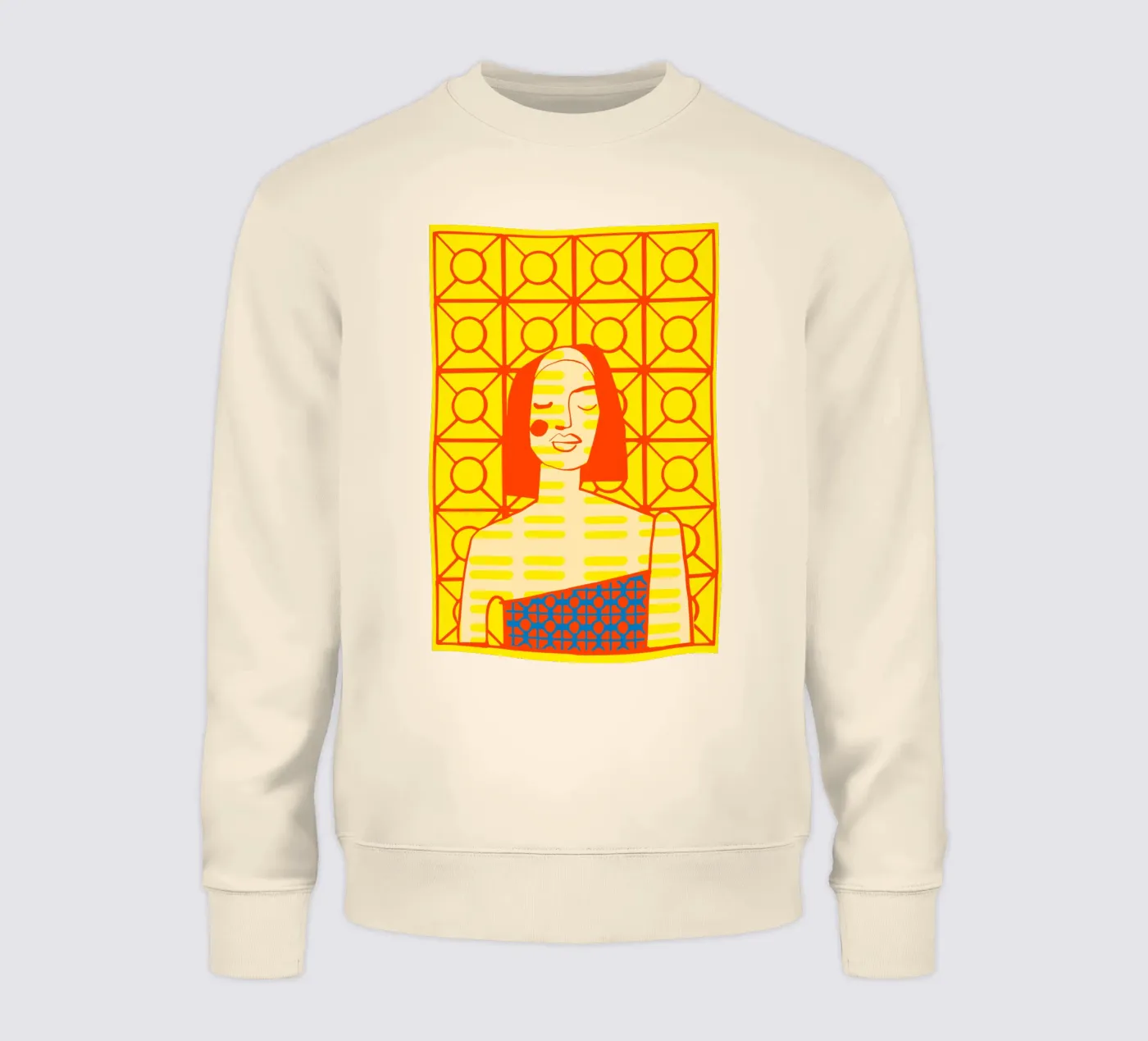 Giallo mango felpa da Portraits