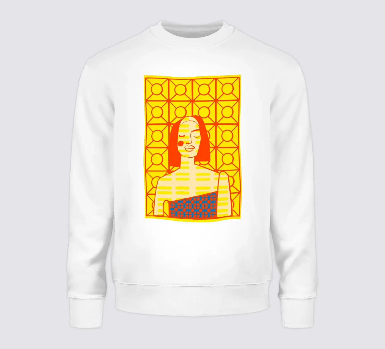 Giallo mango felpa da Portraits