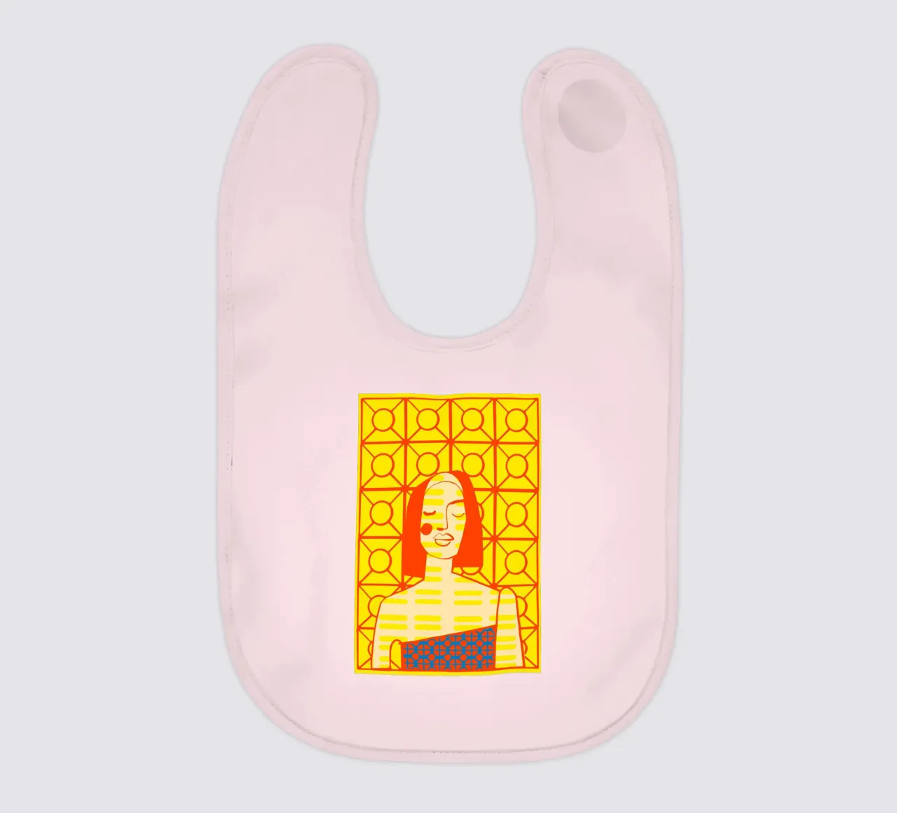 Giallo mango bavaglino da Portraits