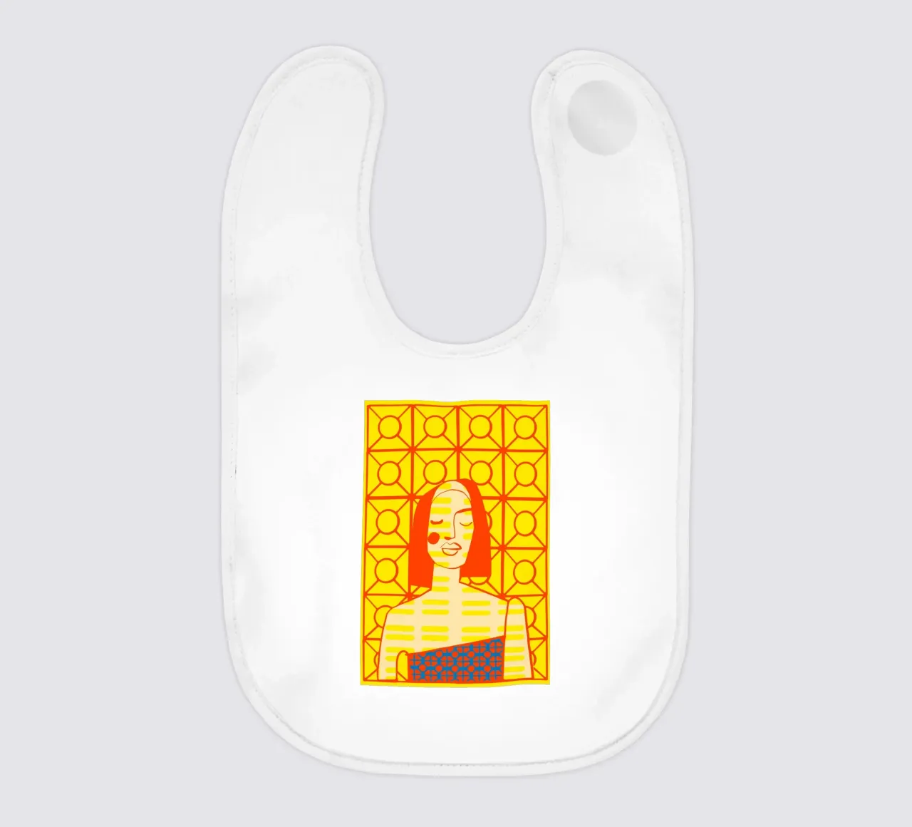 Giallo mango bavaglino da Portraits