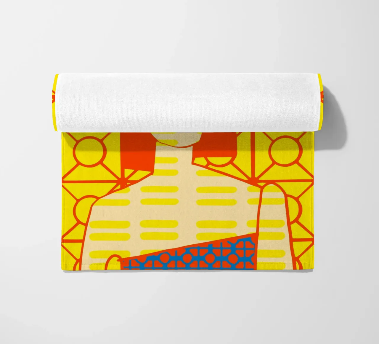 Giallo mango telo mare da Portraits