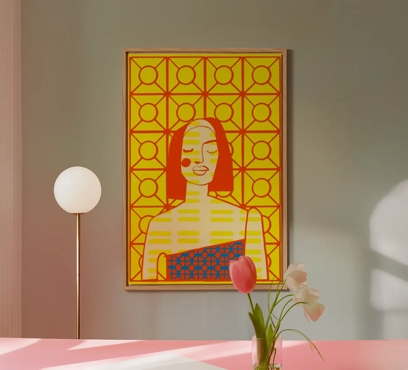 Giallo mango pannello forex da Portraits