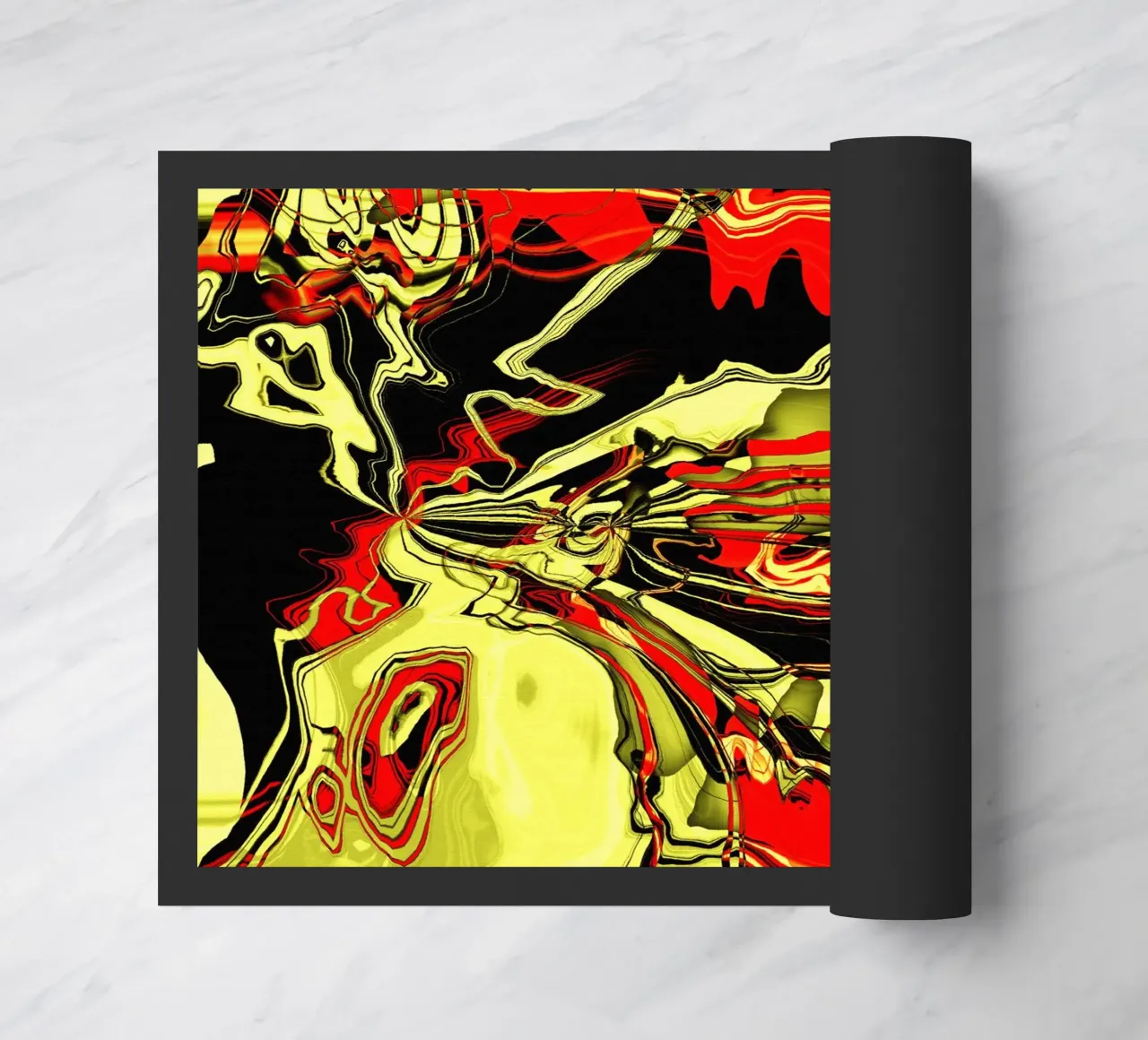 Explosion der Farben Fußmatte von Atteloi Art