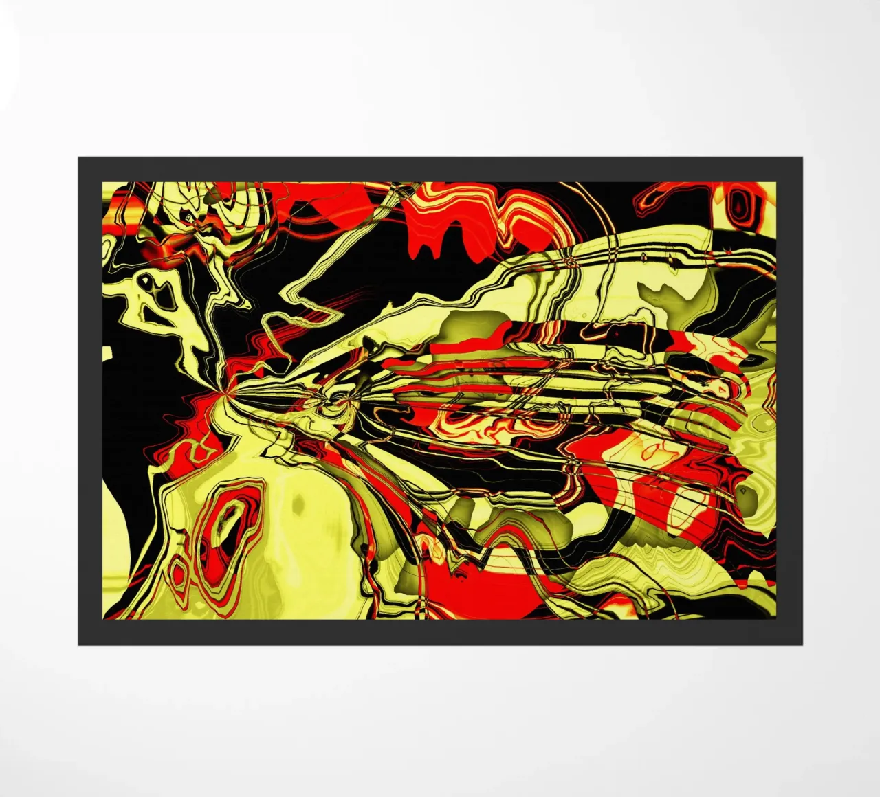 Explosion der Farben Fußmatte von Atteloi Art