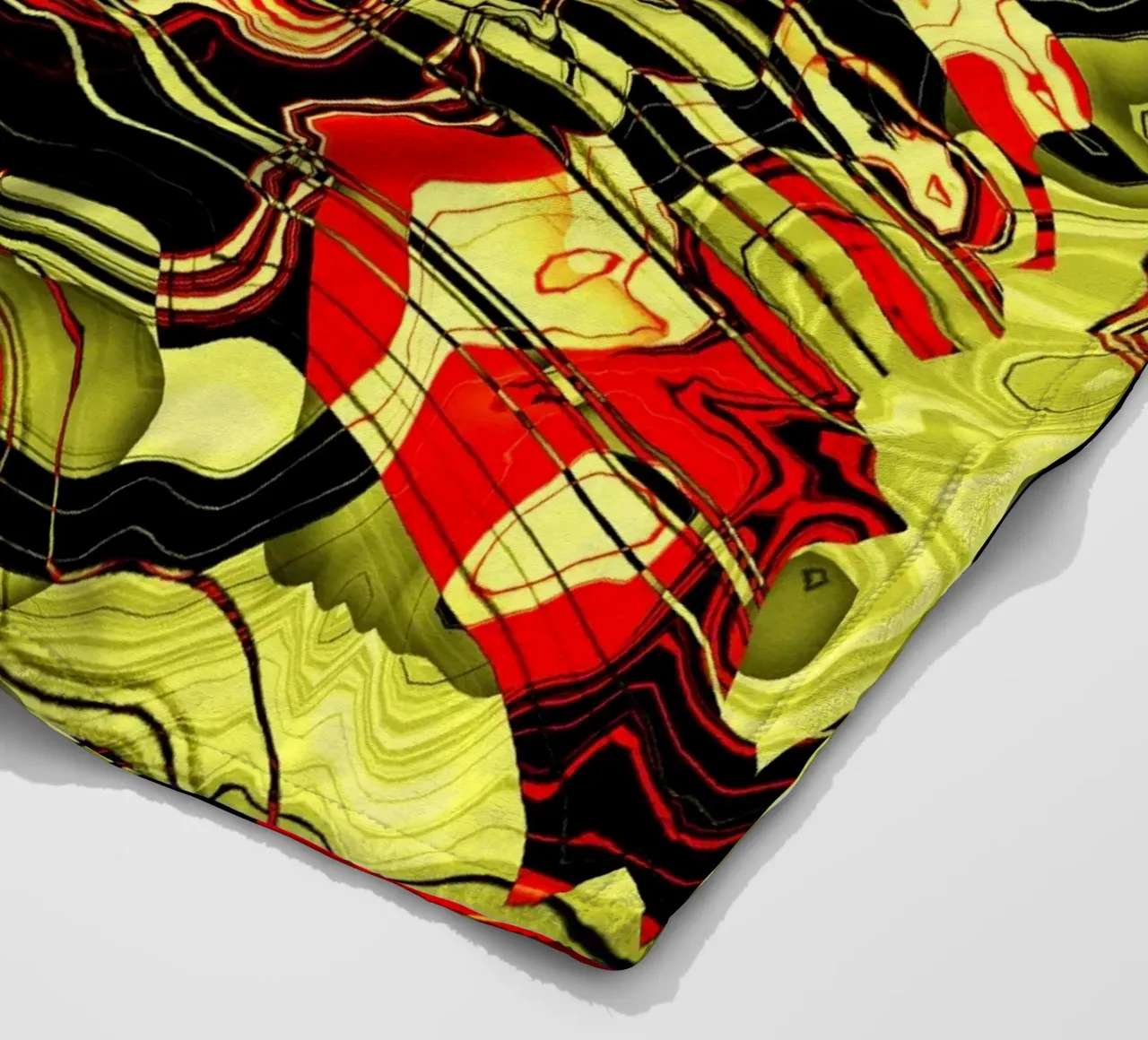 Explosion der Farben Fleecedecke von Atteloi Art