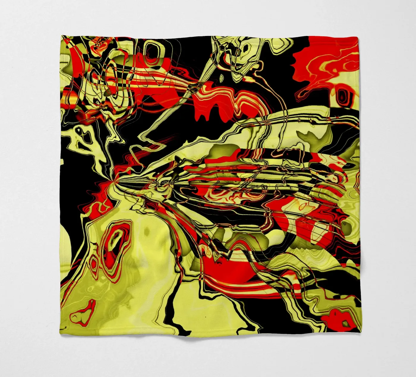 Esplosione di colori coperta in pile da Atteloi Art