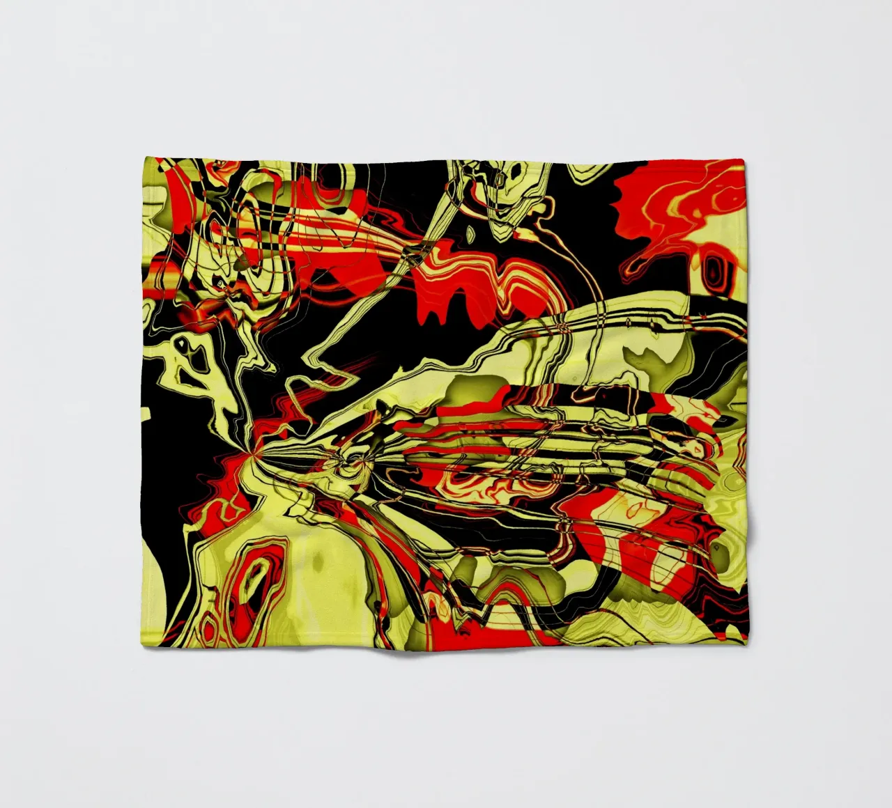 Explosion der Farben Fleecedecke von Atteloi Art