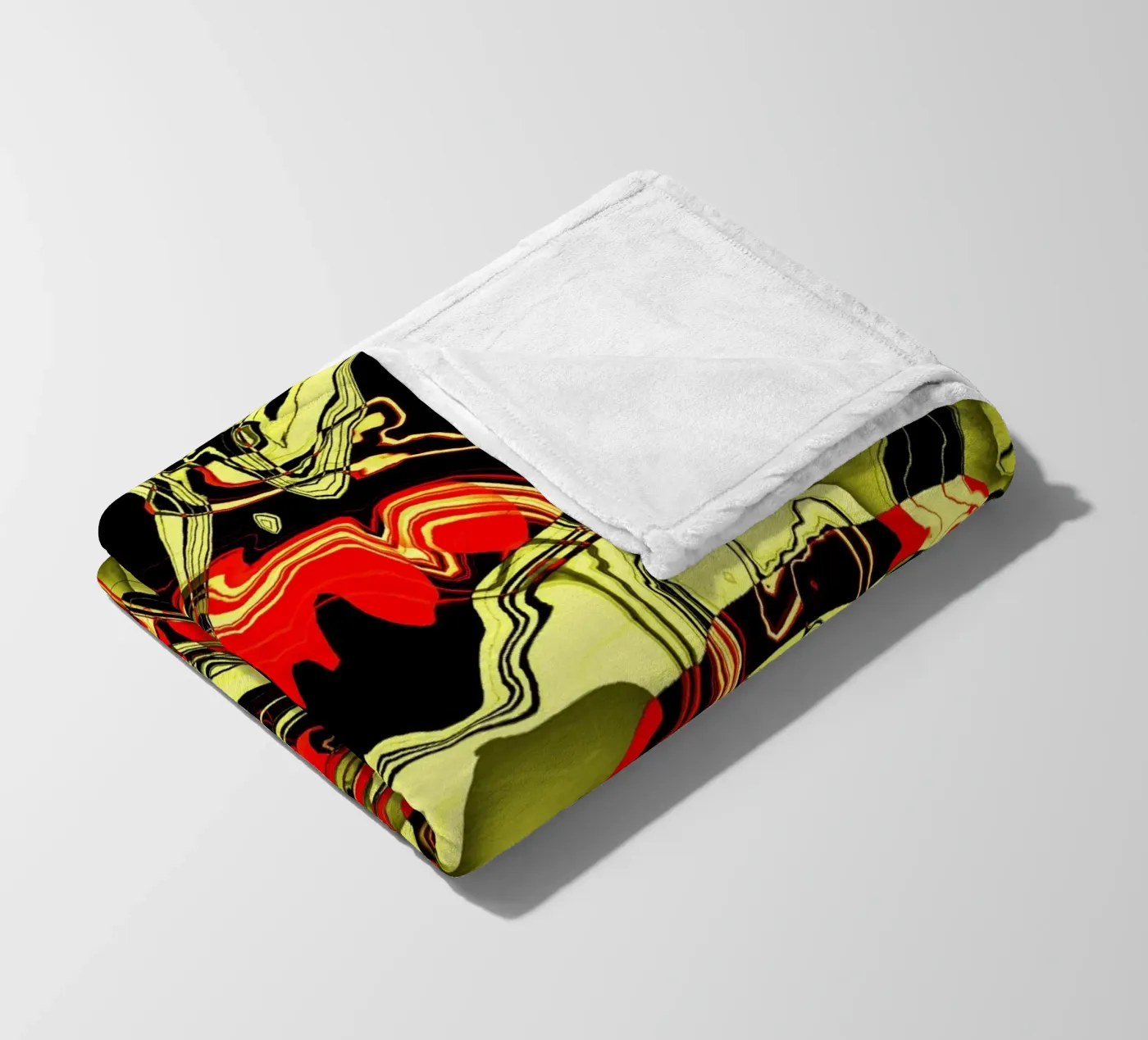 Esplosione di colori coperta in pile da Atteloi Art