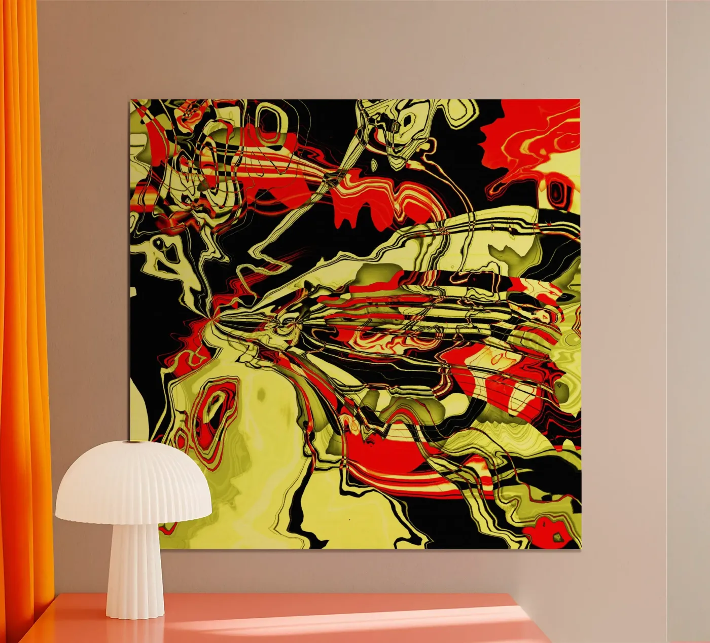 Esplosione di colori poster da Atteloi Art