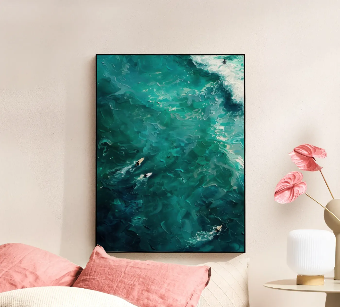 Emerald Tide plexiglass da Tinyverse Studio