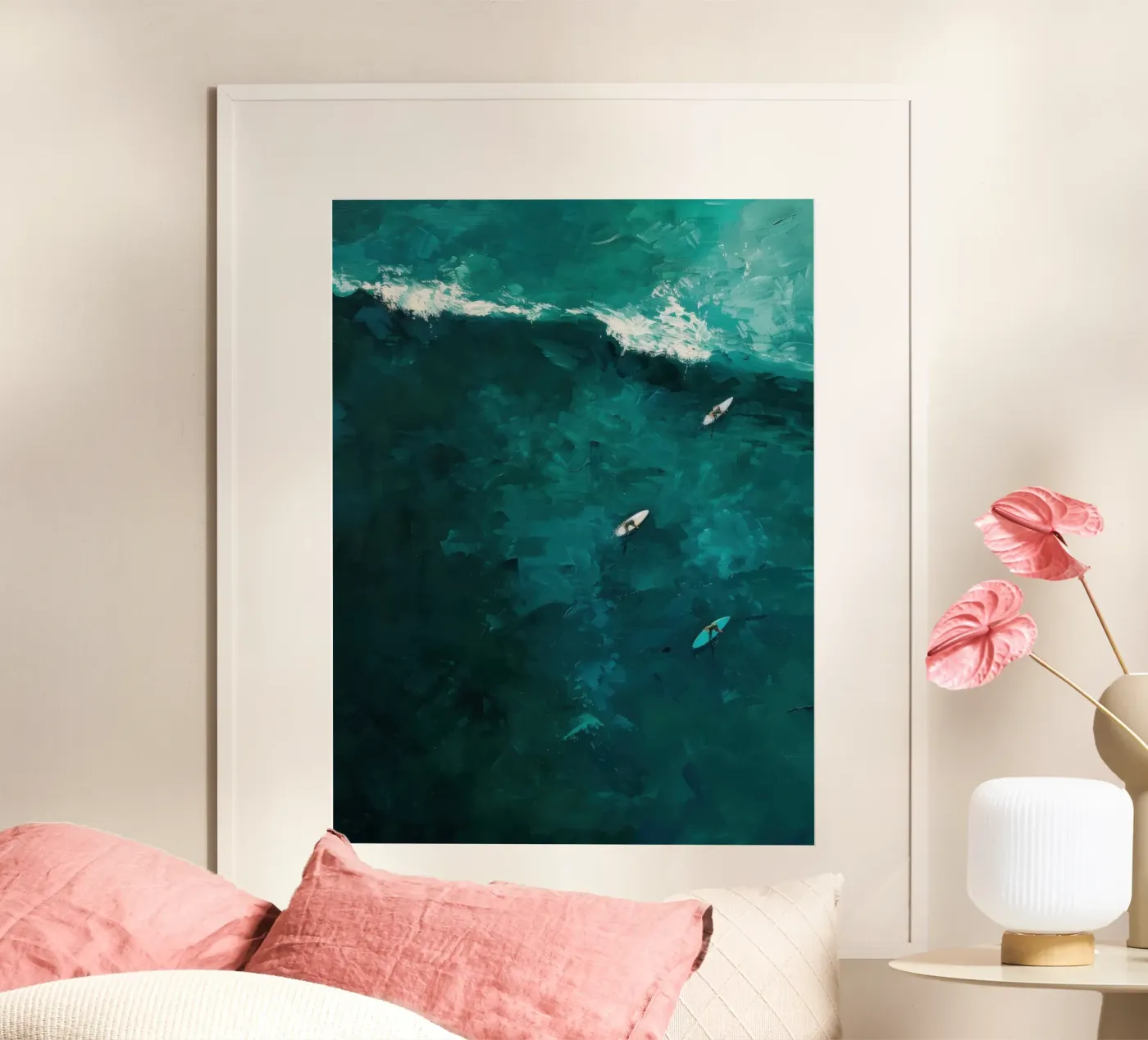 Deep Tide poster van Tinyverse Studio