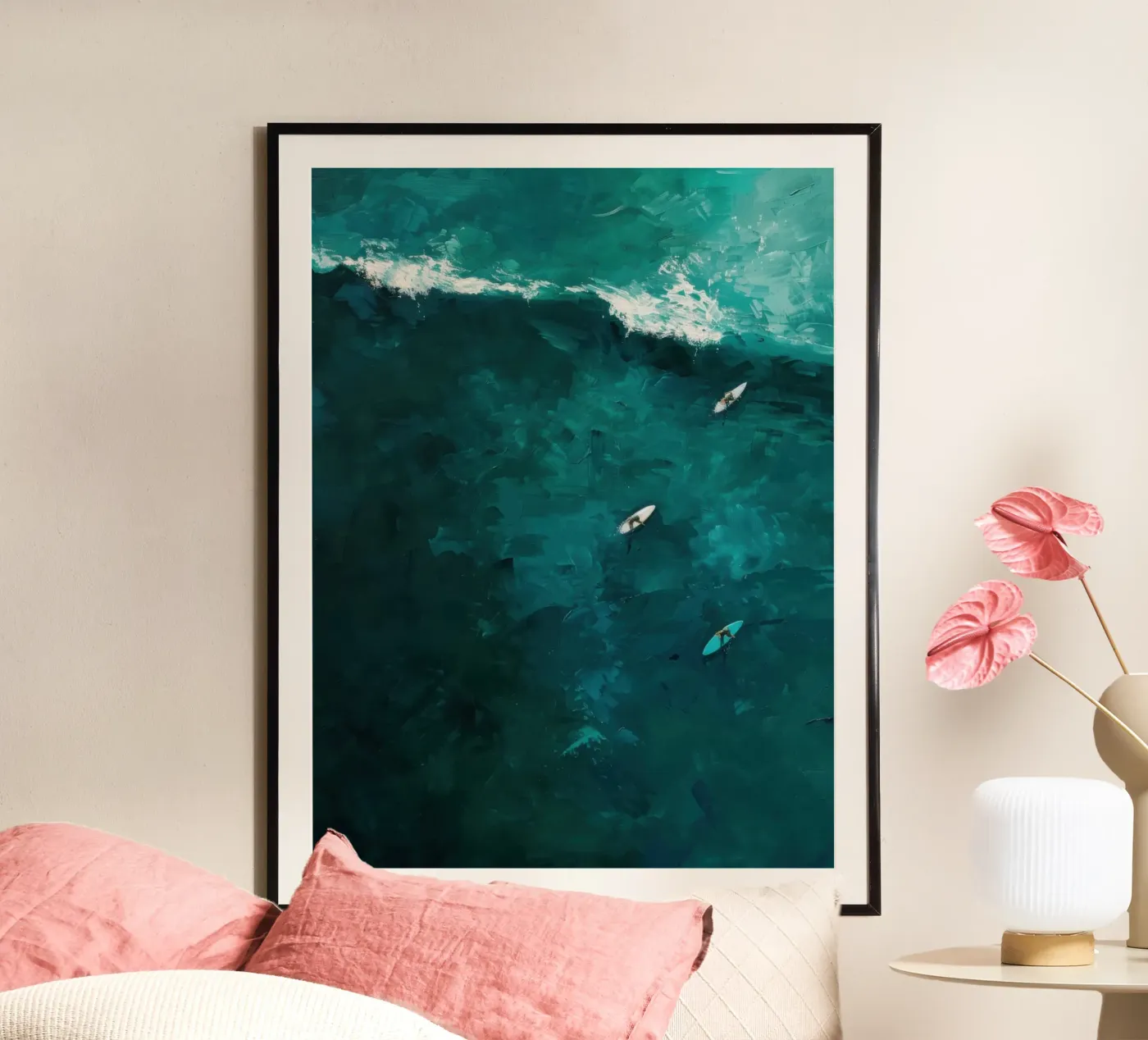 Deep Tide poster van Tinyverse Studio