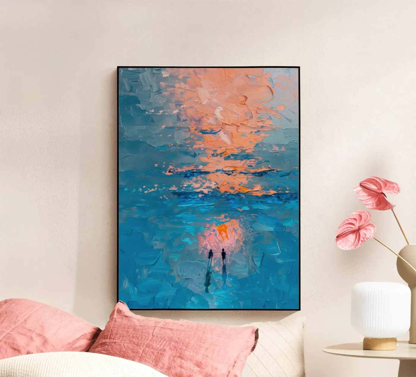 Coral Reflection plexiglass da Tinyverse Studio