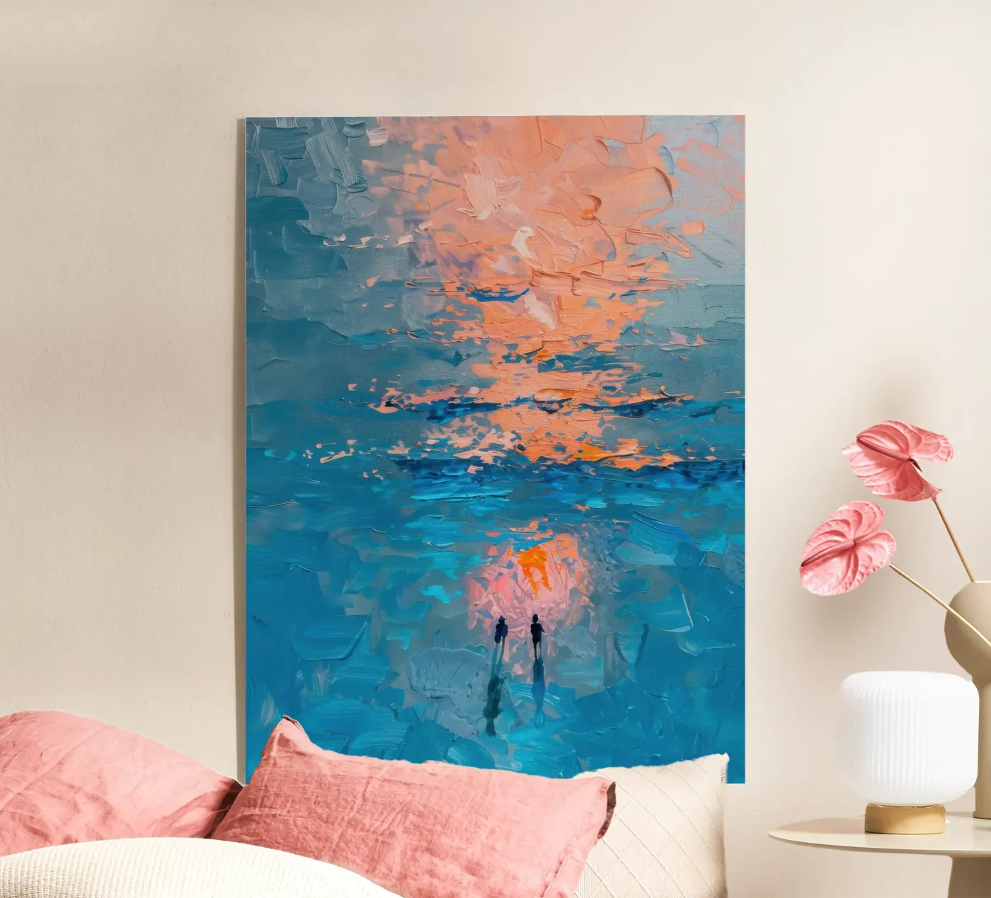 Coral Reflection plexiglass da Tinyverse Studio