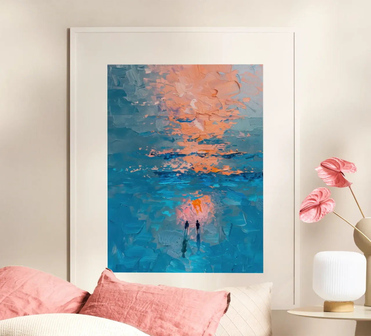 Coral Reflection poster da Tinyverse Studio