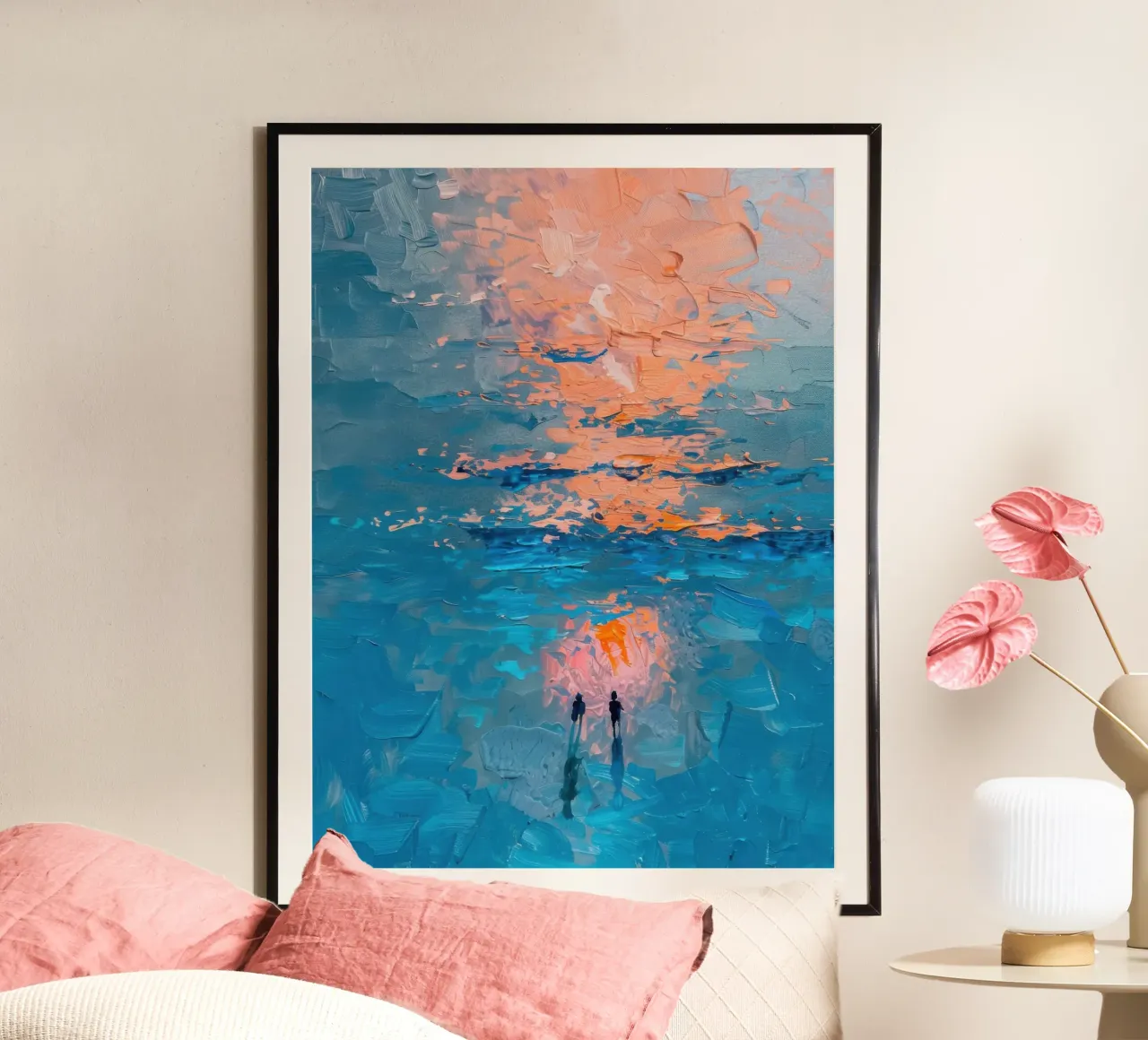 Coral Reflection poster da Tinyverse Studio