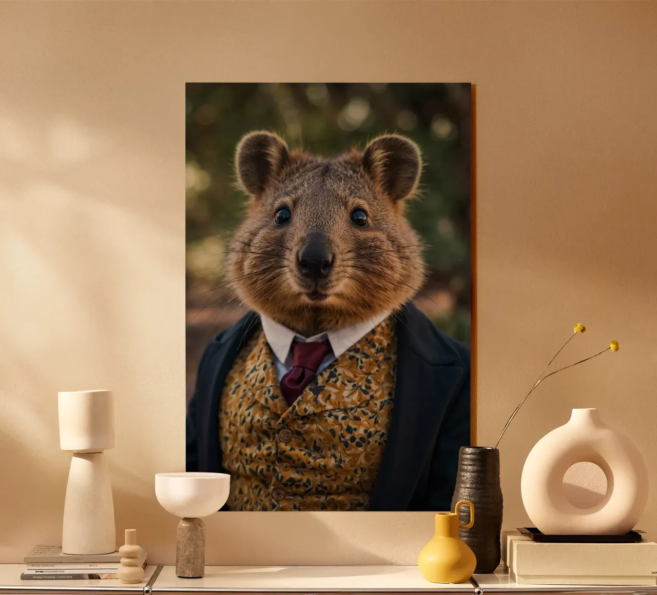 L'affascinante Quokka - Felicità in stile plexiglass da Beasts of Nobility