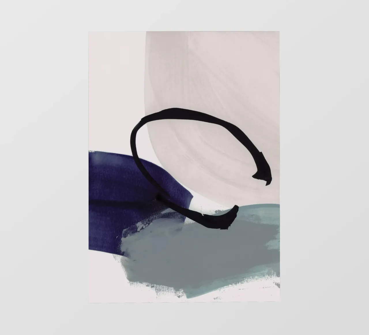 minimalist painting 01 - 1 papel para pared de IRIS LEHNHARDT FINE ART