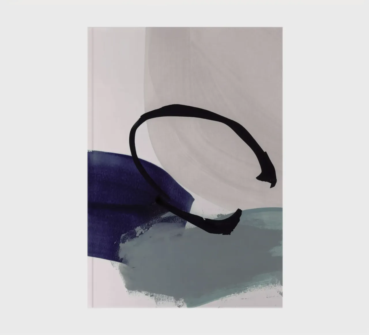 minimalist painting 01 - 1 notebook by IRIS LEHNHARDT FINE ART