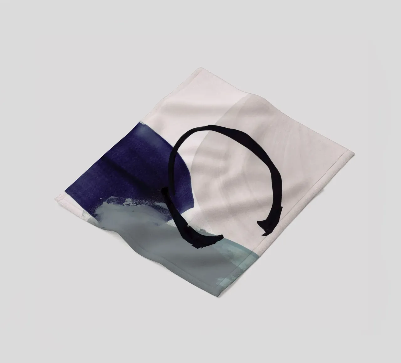 minimalist painting 01 - 1 coperta in pile da IRIS LEHNHARDT FINE ART
