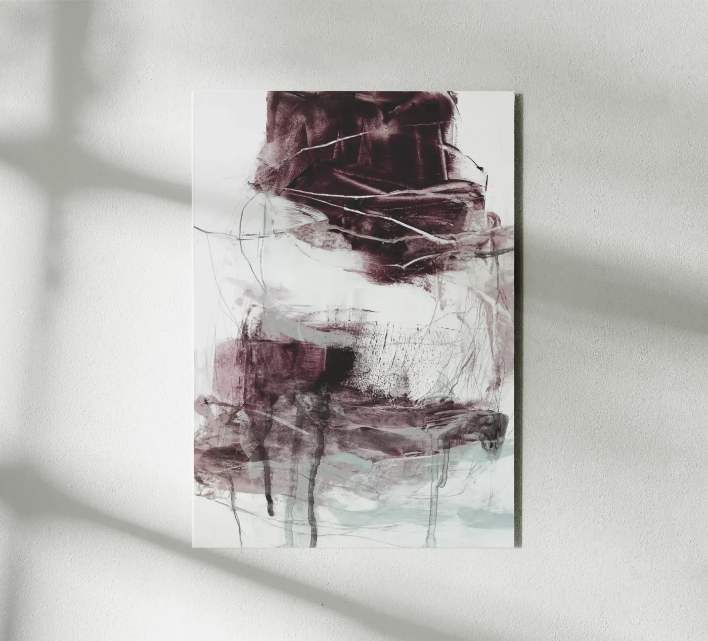 abstract expressionism alluminio dibond da IRIS LEHNHARDT FINE ART