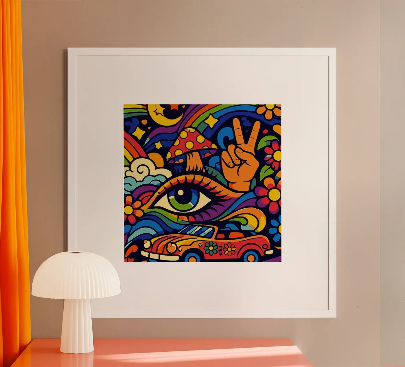 Armonia geometrica poster da GESANG PATTERNS