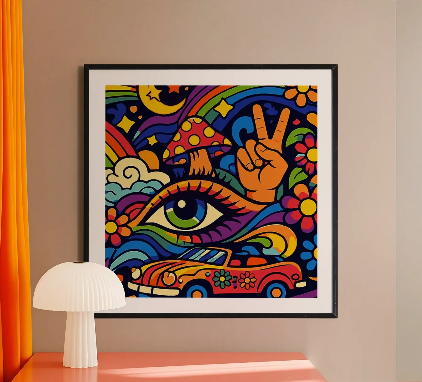 Armonia geometrica poster da GESANG PATTERNS