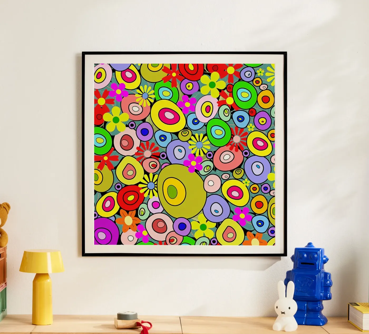 Midnight Bloom poster by GESANG PATTERNS