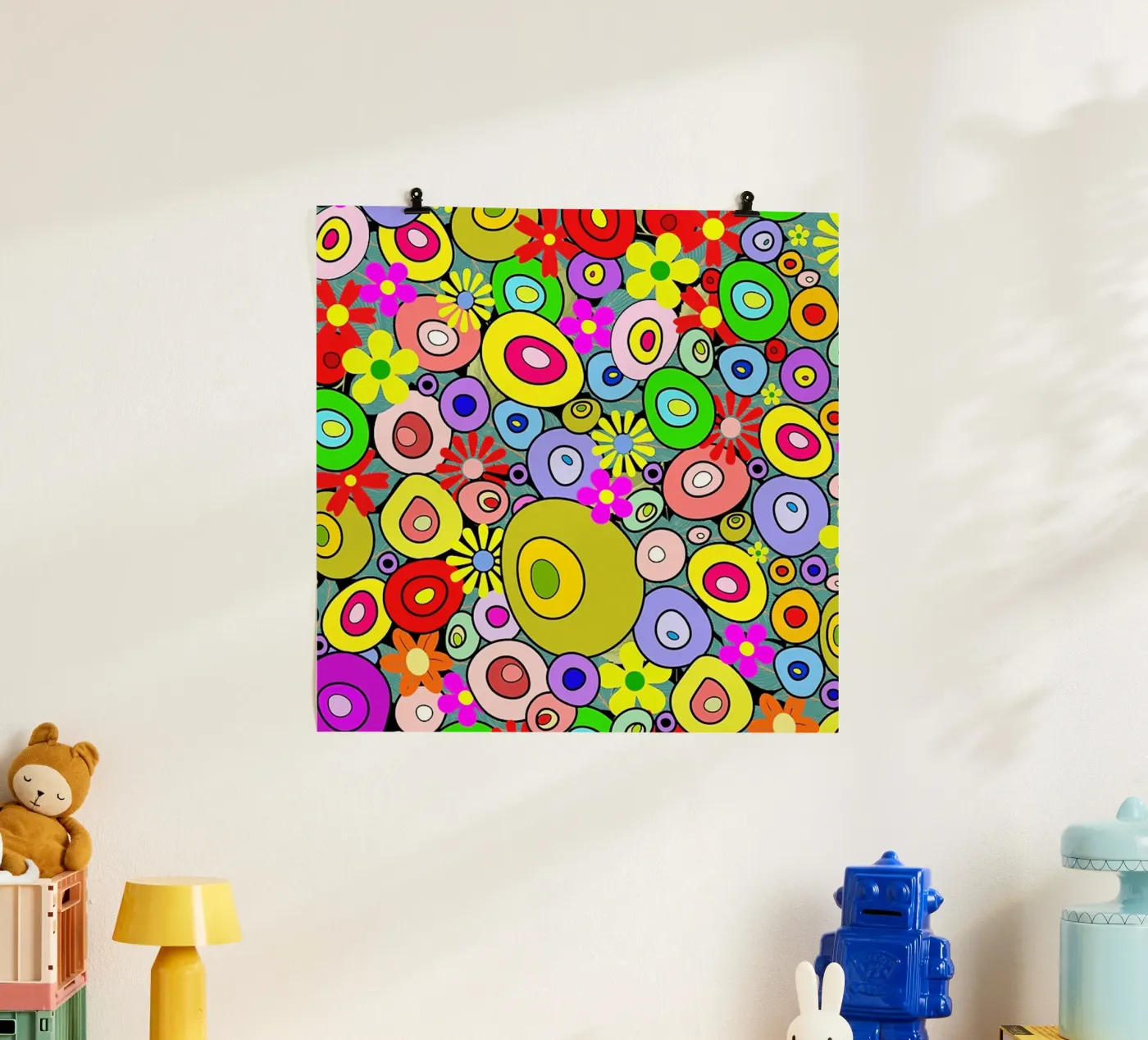 Midnight Bloom poster by GESANG PATTERNS