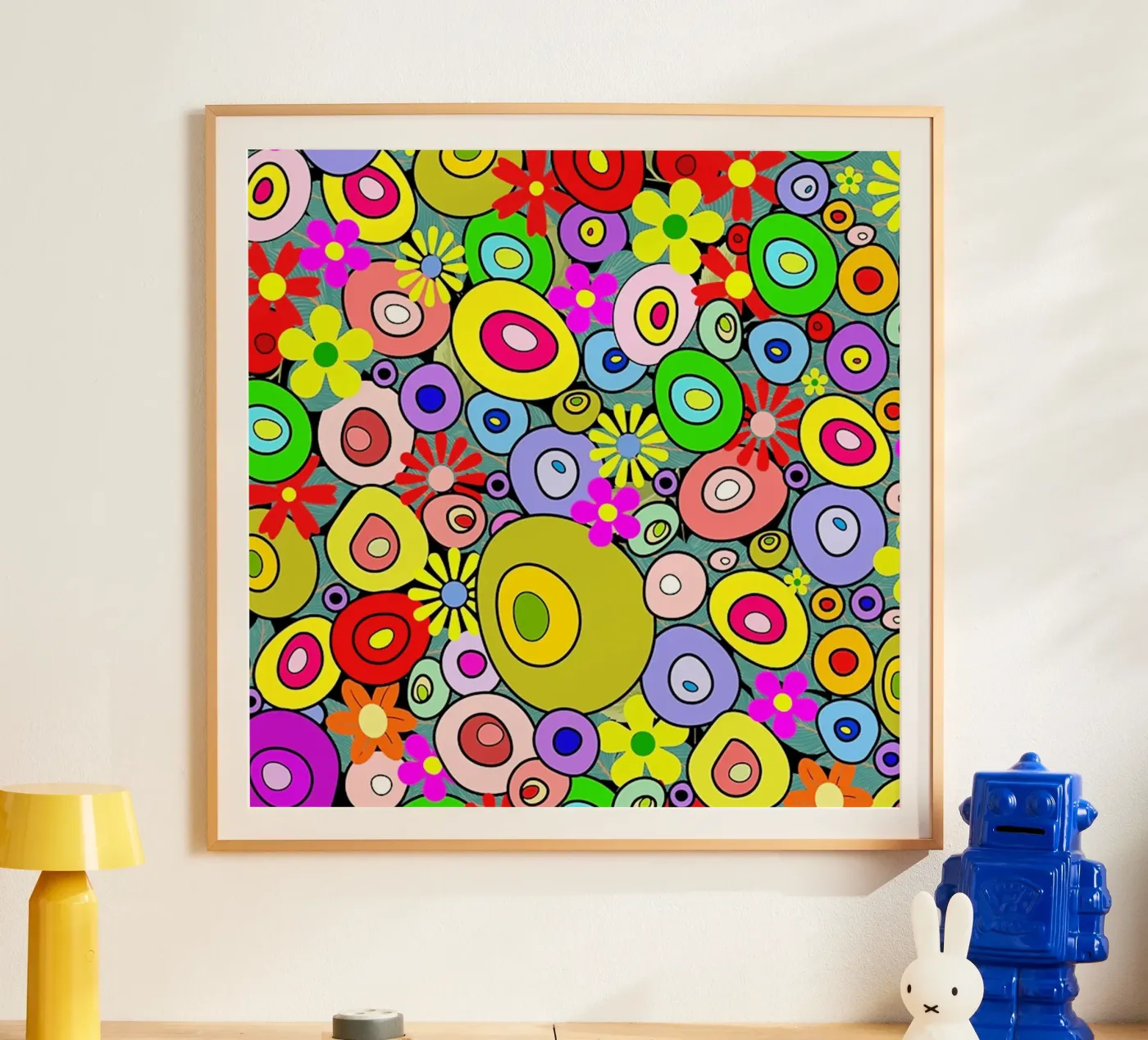 Midnight Bloom poster by GESANG PATTERNS