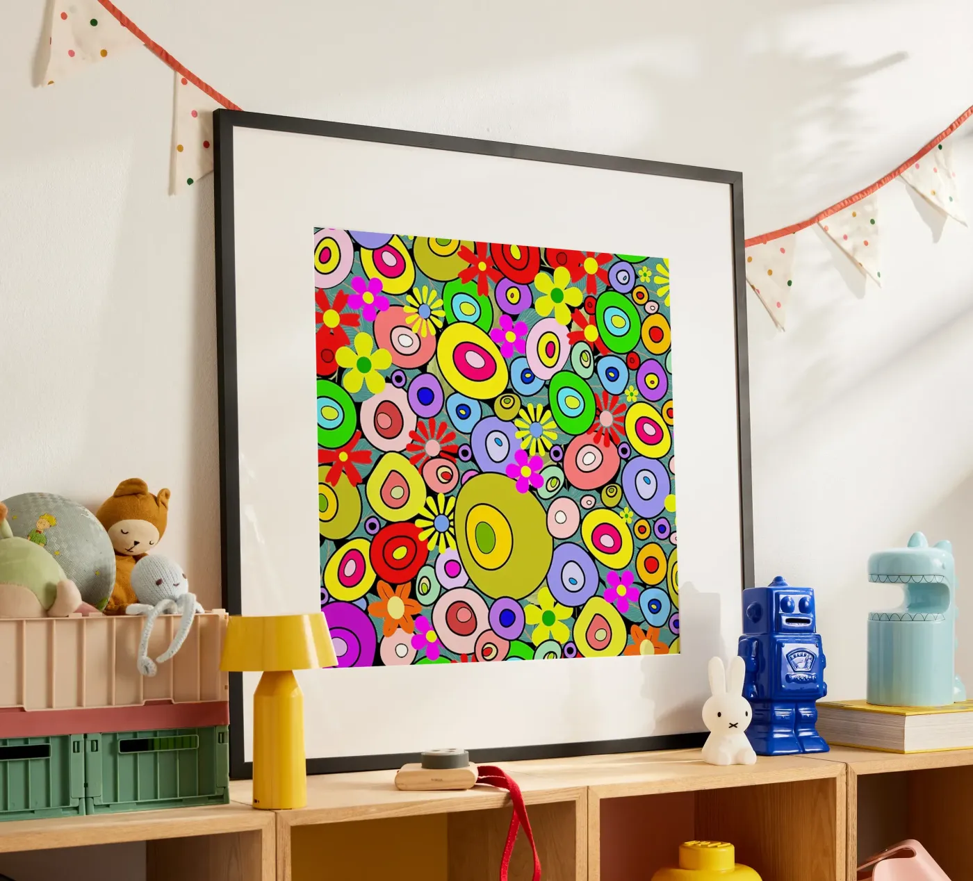 Midnight Bloom poster by GESANG PATTERNS
